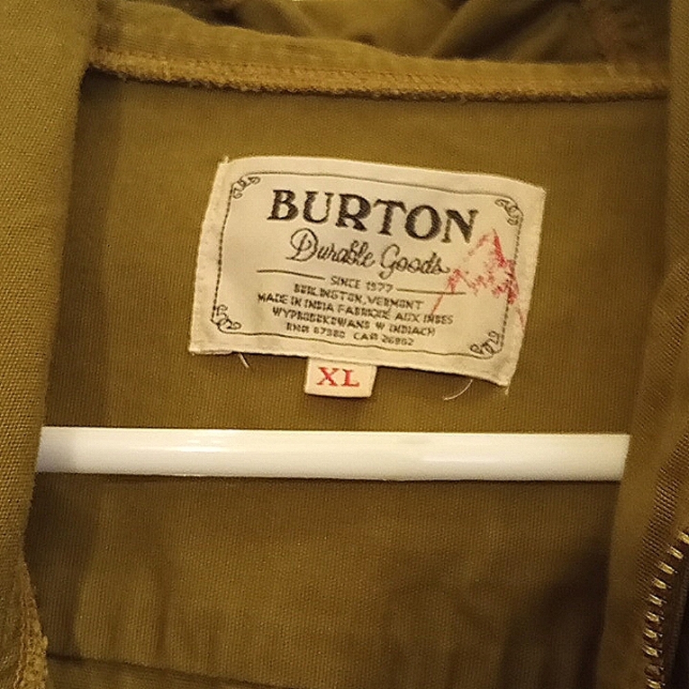 NWOT Burton Men's Marin Jacket - Picture 2 of 4